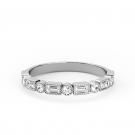 Millgrain Band Diamond Set